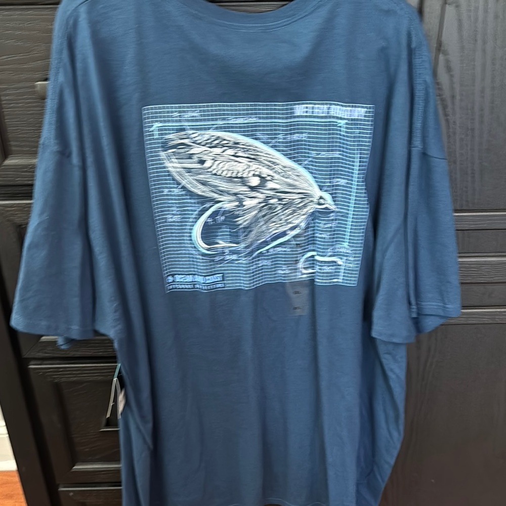 Men's Blue Graphic T-Shirt